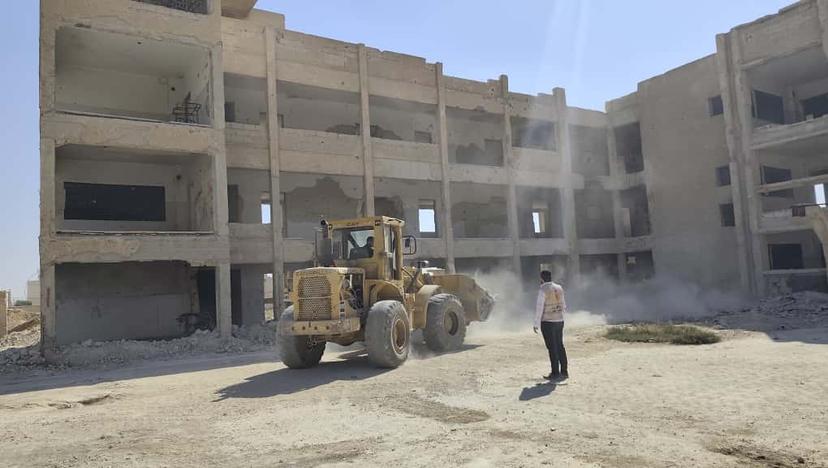 Okul Yenileme Projesi – Ahmed Kallas Okulu (Duma Yedinci) – Birinci Aşama